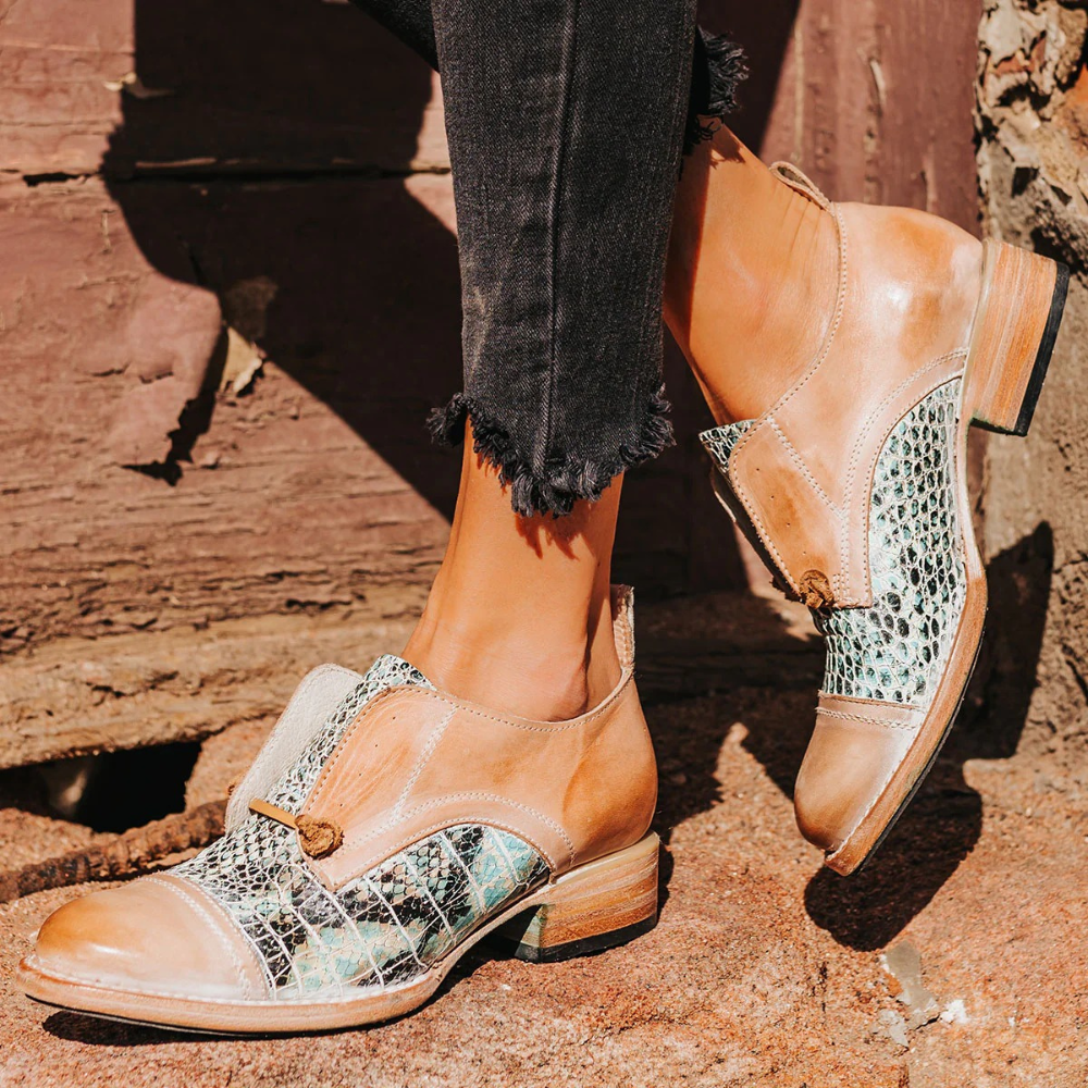 Brenda – Orthopedic Leather Shoes
