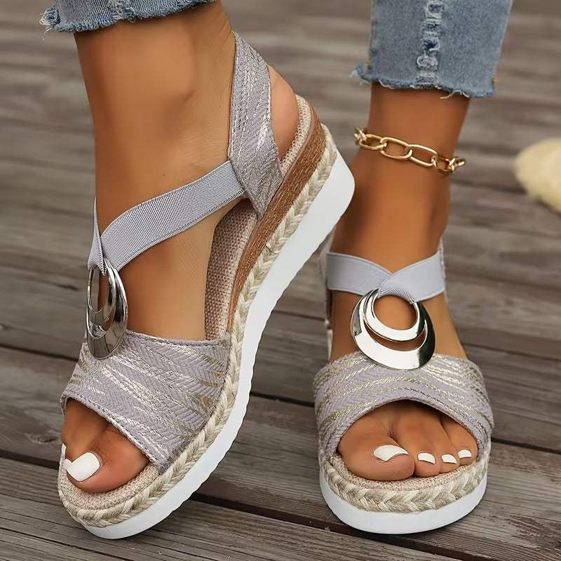 Samantha – Orthopedic Wedge Sandals